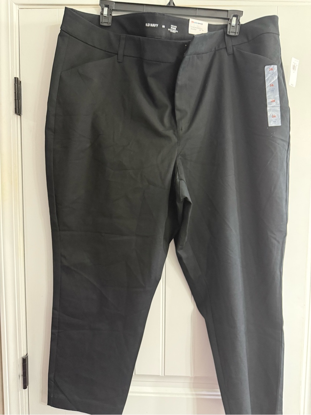 Old Navy High Rise Pixie Pant Black